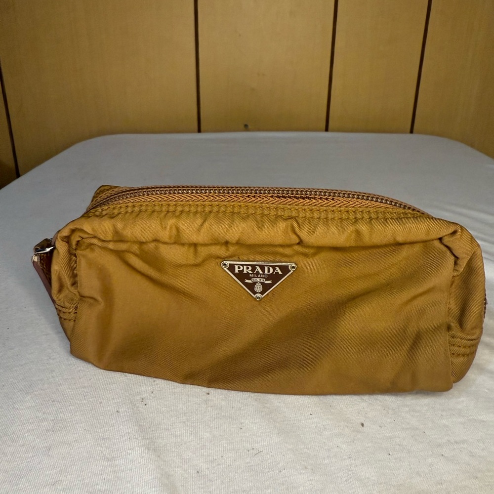 Prada Milano mini makeup bag